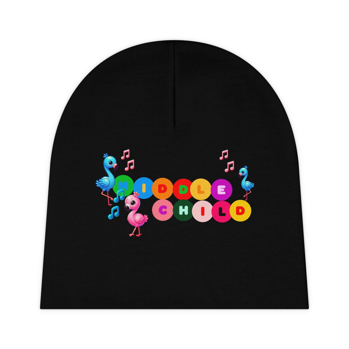 Middle Child Baby Beanie - Cute & Colorful Infant Hat for Your Little One