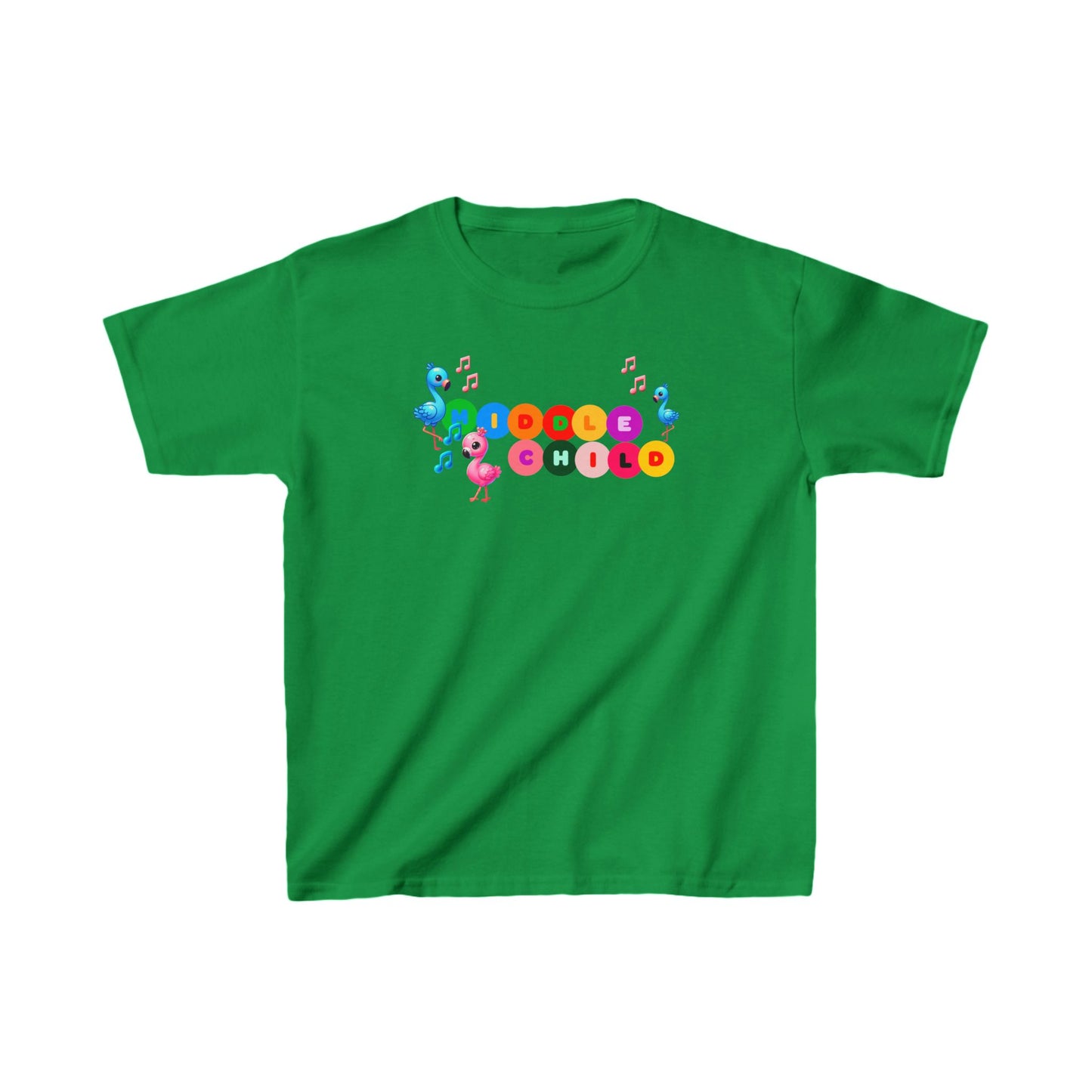 Middle Child Music Tee | Fun Kids Heavy Cotton Shirt