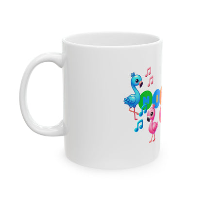 Middle Child Flamingo Ceramic Mug